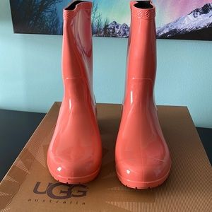 Pink Ugg Rainboots
